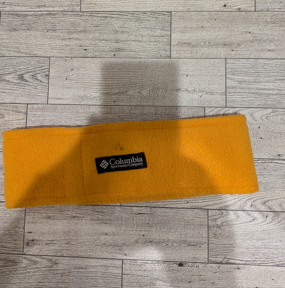 Columbia Bright Orange Fleece Headband